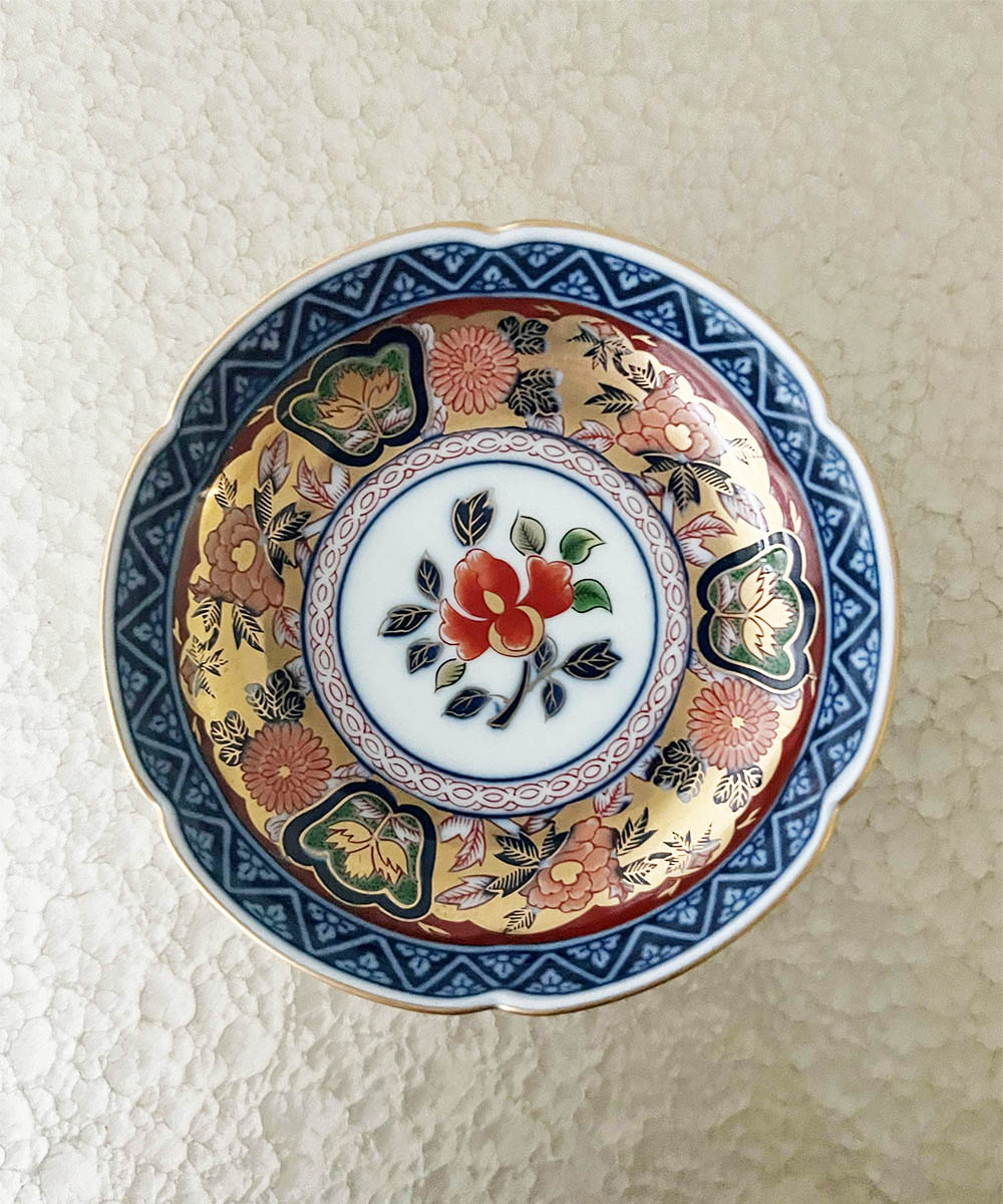 伊万里名店 作家物 最高級伊万里皿 金箔銀箔10客セット 貴重 