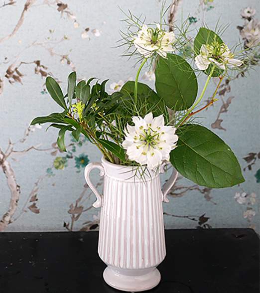 法式elena把手花瓶 小 東京食器