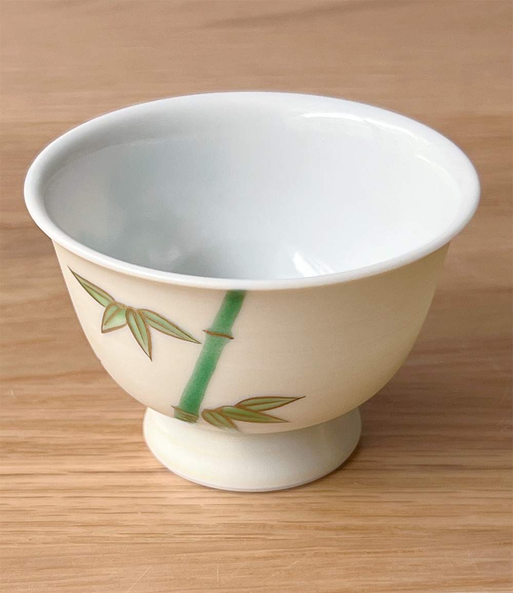 金彩松竹梅煎茶杯/西川貞三郎- 東京食器 金彩松竹梅煎茶杯/西川貞三郎- 東京食器