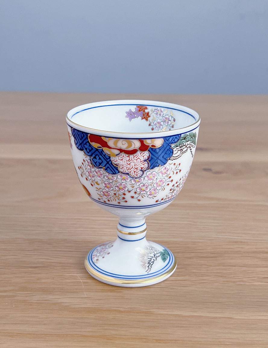 T03388 四代真清水蔵六 酒盃：真作