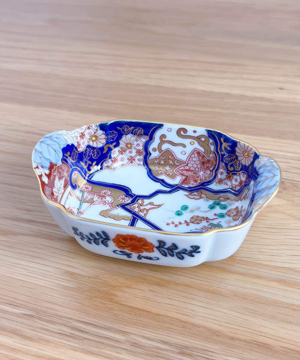 松竹梅鶴繪小缽/賞美堂- 東京食器 松竹梅鶴繪小缽/賞美堂- 東京食器