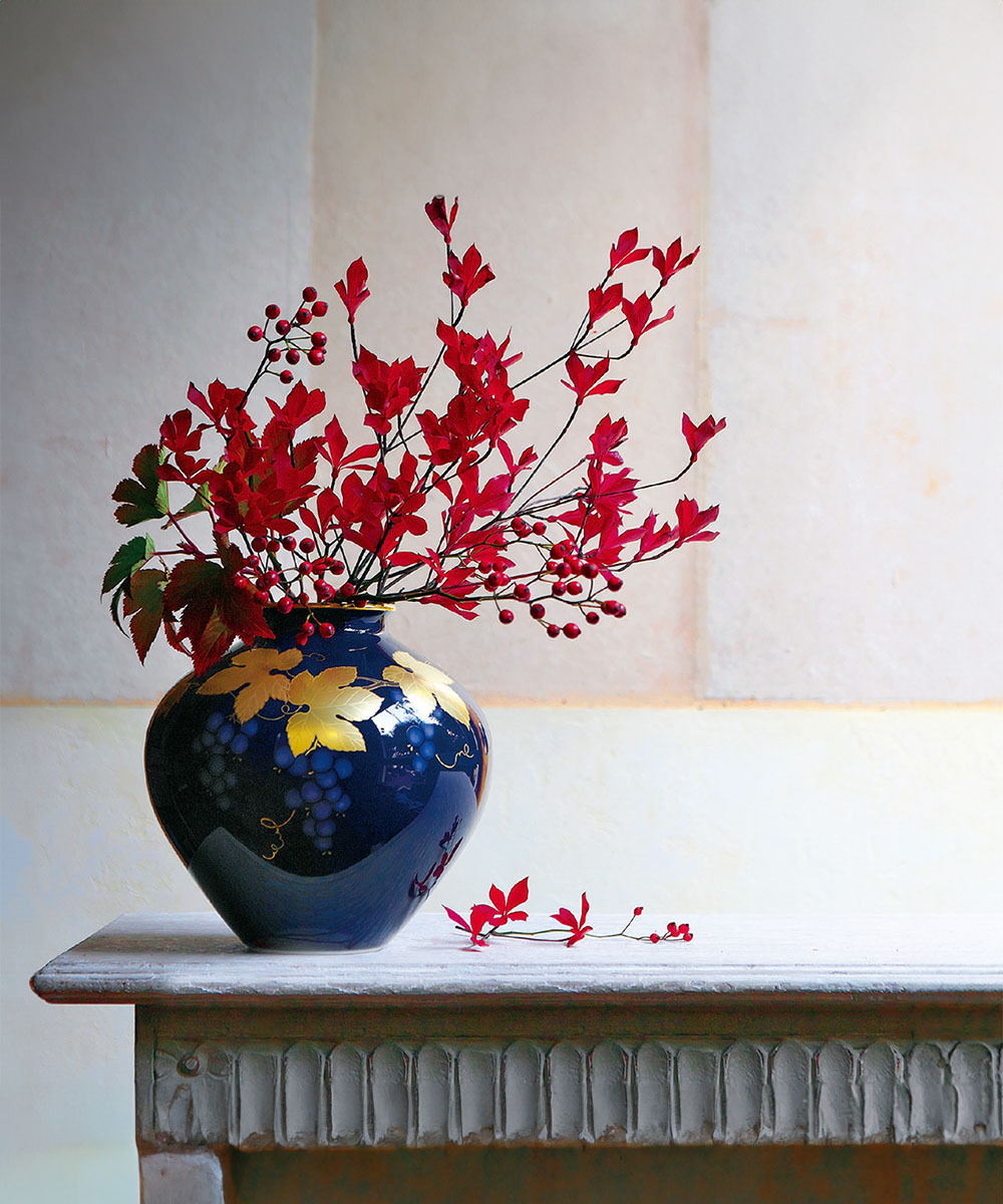 花瓶 華道 池坊日式生花插花瓶客廳簡約陶瓷花瓶茶室桌面花器亮光